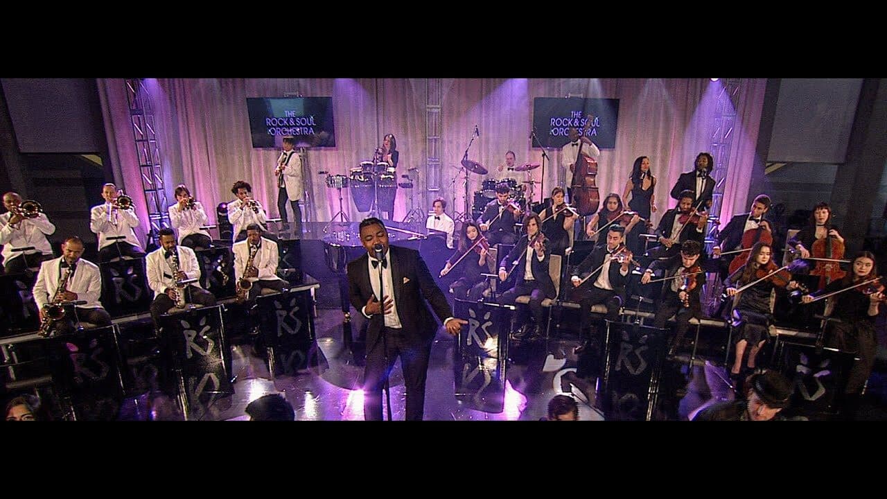 The Rock & Soul Orchestra on stage